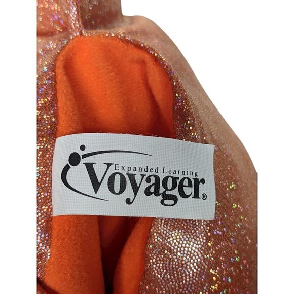 Voyager Expanded Learning Orange Fish Puppet Plush Toy 12" - Picture 6 of 7